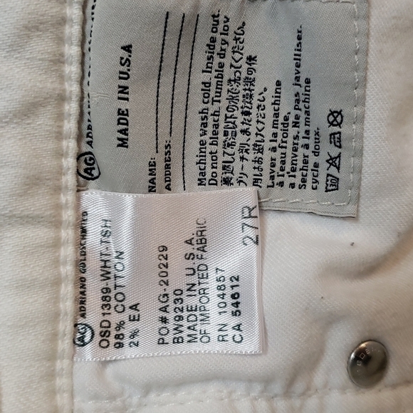 AG Adriano Goldschmied The Legging Ankle Super Skinny Ankle Jeans, Size 27R - Picture 15 of 16